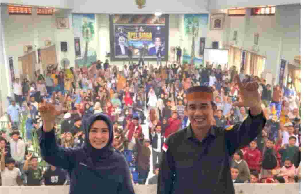 Legislator Rudianto Lallo Kukuhkan 1.002 Spartan Anak Rakyat di Jeneponto, Siap Kawal Kemenangan Menuju Senayan