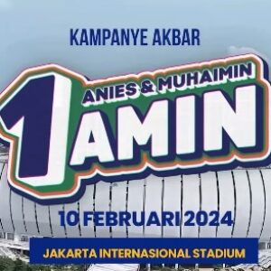 Kampanye Akbar AMIN di JIS Diperkirakan Hadir 5 Juta Orang