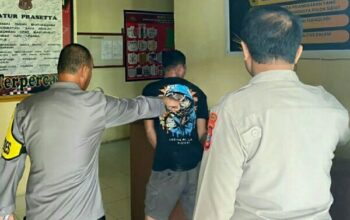 Buat Keributan di TPS Desa Bohabak, Pria Mabuk Ditangkap Personel Polres Bolmut