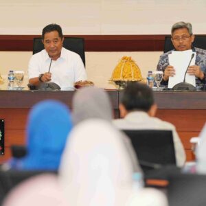 Sesuai Instruksi Presiden, Pj Gubernur Bahtiar Minta OPD Lakukan Percepatan Pembangunan Stadion Hingga Ketahanan Pangan