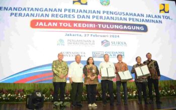 Kementerian PUPR dan PT Gudang Garam (Tbk) Segera Bangun Jalan Tol Kediri – Tulungagung Sepanjang 44,17 km di Jawa Timur