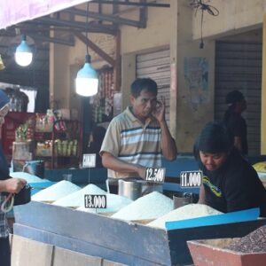 Harga Beras di Sukabumi Terpantau Mulai Turun Dikisaran Rp. 500-1000 per Kg