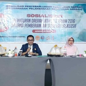 Jaga Tumbuh Kembang Anak, Legislatoror Saharuddin Said Sosialisasikan Perda ASI Ekslusif