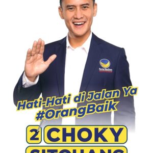 Miliki peluang besar raup suara, Choky Sitohang calonkan diri jadi Caleg DPR RI dari partai NasDem