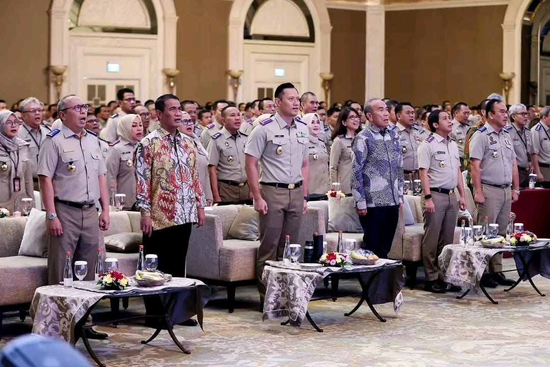 AHY Bicara 7 Arah Kebijakan Strategis di Rakernas, Soal Lahan IKN Harus Tuntas