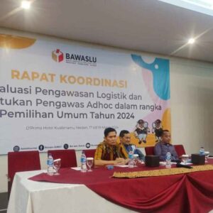 Persiapan Pengawasan Pilkada tahun 2024, Bawaslu Sumut Evaluasi Pembentukan Pengawas Adhoc