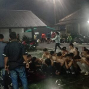 Polisi Berhasil Amankan Puluhan Remaja yang Tergabung dalam “Sukabumi Team”