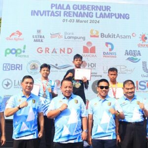 Diikuti 1.378 atlit, Gubernur Lampung buka kejuaraan antar perkumpulan dan Fun Swimming se-Sumatera