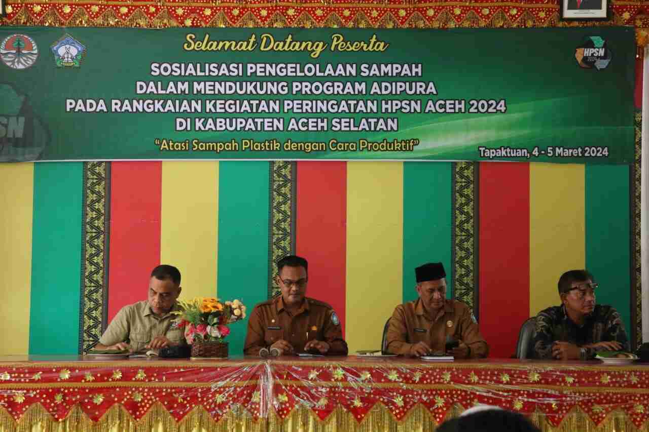 Peringati HPSN Aceh 2024, Pj Sekda: Program Adipura Instrumen Wujudkan Tujuan Indonesia Bersih dan Bebas Sampah