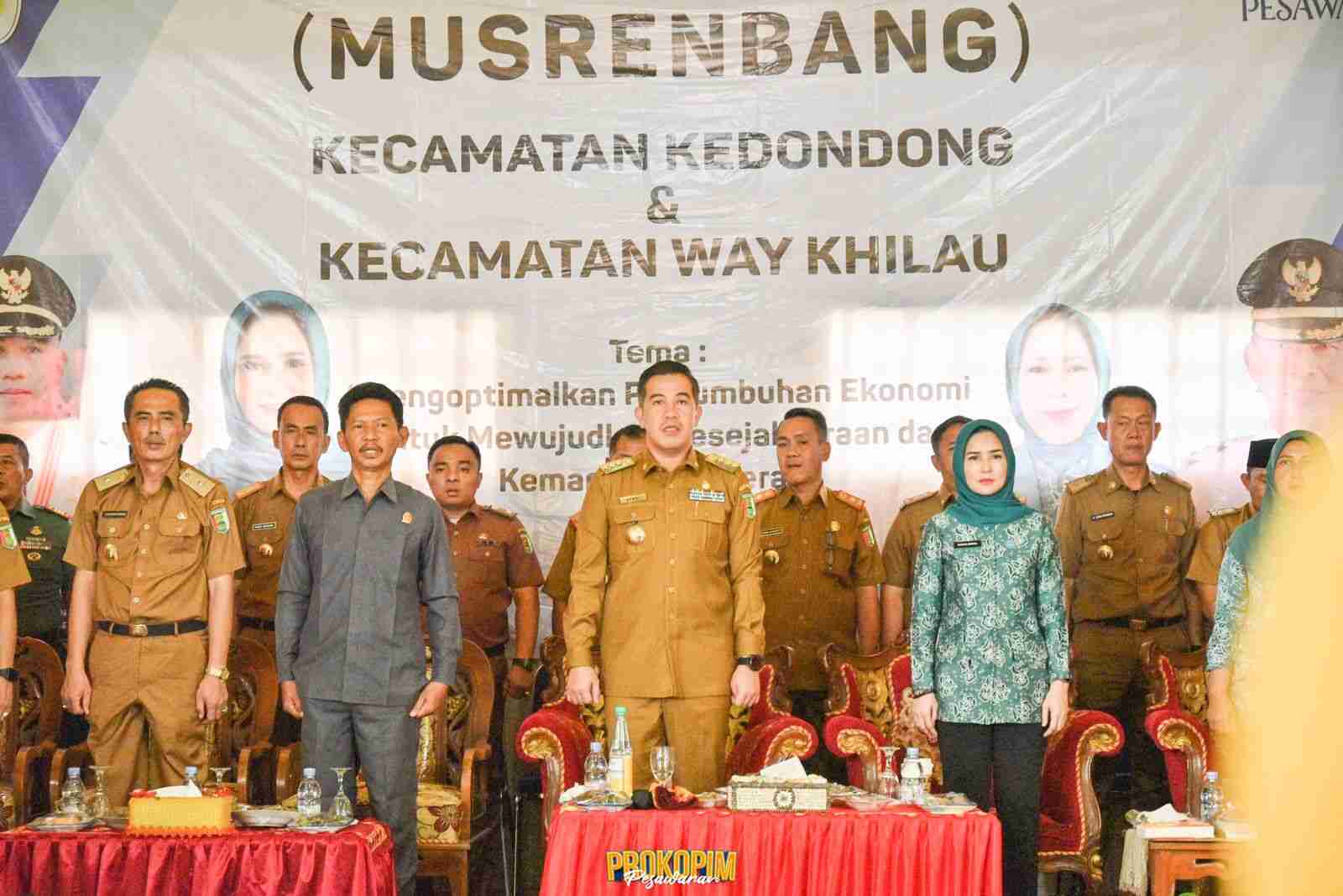 Musrenbang Tingkat Kecamatan, Bupati Pesawaran : Jangan Lelah Dalam Meminta Pembangunan