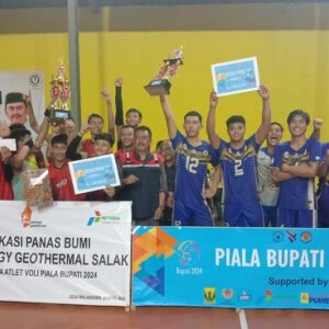 Kehadiran Kang Asep Japar Semarakkan Final Piala Bupati Volley Ball Competition 2024