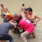 Diduga terpeleset, Dua orang siswa SMKN di Lebak ditemukan meninggal di kolam bekas galian pasir