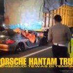 Kесеlаkааn Maut di Tоl Dаlаm Kоtа: Porsche Hantam Truk, Pеngеmudі Tеwаѕ di Tеmраt
