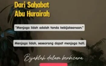 Menjaga Lidah sebagai Tanda Kebijaksanaan