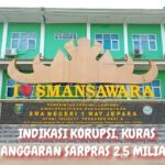 Penggunaan anggaran Sarpras 2,5 miliar, Suparwan : Saya enggak tau, itu Zamannya pak Wiradi