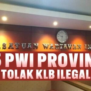25 PWI Provinsi Tolak KLB Ilegal, Tegaskan Kepemimpinan Hendry Ch Bangun yang Sah