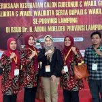 Calon Kepala Daerah dan Wakil Kepala Daerah Nanda-Antonius, mengikuti pemeriksaan tes kesehatan