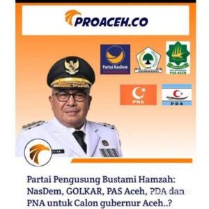 DPP PNA Protes Pencantuman Logo Partai dalam Flyer Bustami Hamzah