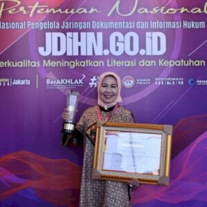 JDIHN Award 2024, Tina Malinda Sekwan DPRD Lampung Raih Penghargaan Terbaik 1