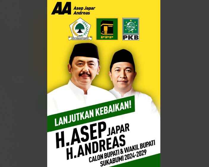 Kang Asep Japar dan Kang H. Andreas Duet Serasi untuk Masa Depan Sukabumi yang Lebih Baik