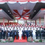 Kapolres Sukabumi Bacakan Pembukaan UUD 1945 Pada Momen Upacara Peringatan HUT RI Ke-79 Tingkat Kabupaten Sukabumi