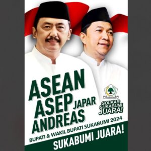 Masyarakat Sukabumi Sambut Antusias Pasangan Calon Bupati: H. Asep Japar dan H. Andreas