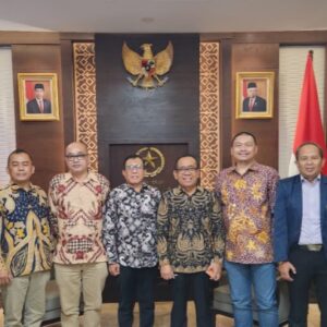 Mensesneg Pratikno Dukung Penuh PWI Pusat Bangun Graha Pers Pancasila dan Pusat Diklat Internasional