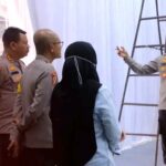 Pastikan kesiapan pengamanan, Kapolretro Belasi datangi KPU 