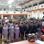 Resmi Dilantik 25 Anggota DPRD Kota Metro Periode 2024-2029