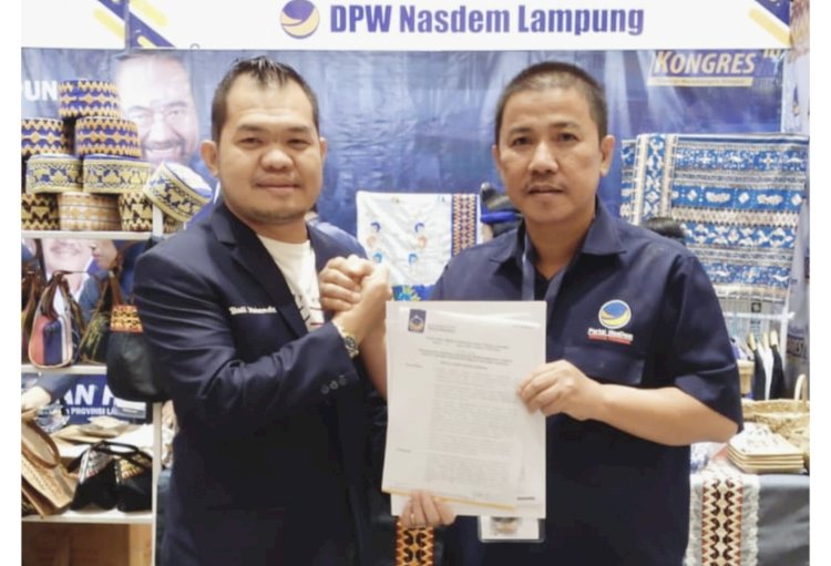 Rotasi Partai anggota DPRD Lampung, Budi Yuhanda Jabat Ketua Nasdem Mesuji