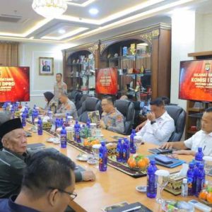 Temui Kapolda, Komisi 1 DPRD Lampung Pertanyakan Kasus Bendungan Marga Tiga Lamtim