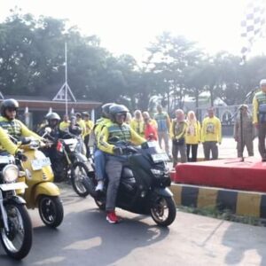 Touring Ngabumi III Picu Adrenalin, Inilah Alasan Bupati Pilih Motor Tiger 2000