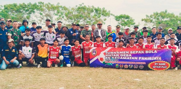 Turnamen Sepakbola Antar Desa warnai perayaan HUT RI ke-79