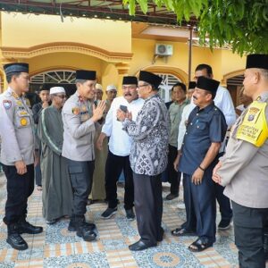 Wakapolda Sumut Melayat ke Rumah Duka Almarhum Ustadz Samin Pane