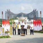 Lengkapi Lansekap IKN, Presiden Jokowi Resmikan Plaza Seremoni Sumbu Kebangsaan