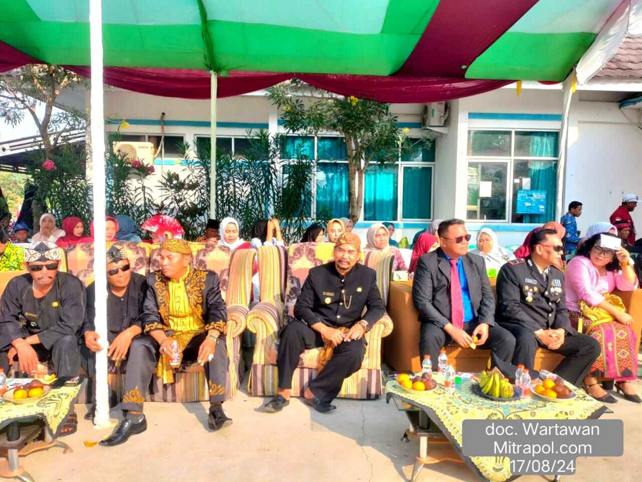 Upacara HUT RI Ke- 79 RI di Laksanakan Pemkec Pakisjaya Beserta Jajaran 8 Pemdes dan Dinas,Instansi serta para Ormas Berjalan Penuh Hikmat