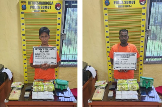 Polda Sumut Tangkap Mahasiswa Pemilik Sabu 4 Kg