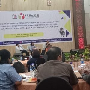 Bawaslu Kabupaten Toba Gelar Sosialisasi Peran Media dan Pers Pada Pemilukada