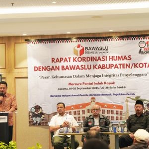 Bawaslu Provinsi DKJ gelar rapat Koordinasi Humas dengan Bawaslu Kota dan Kabupaten 