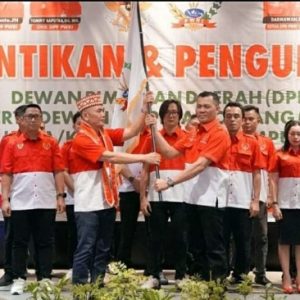 Darmawan,SH.,MH Resmi Jabat Ketua DPD PWRI Provinsi Lampung