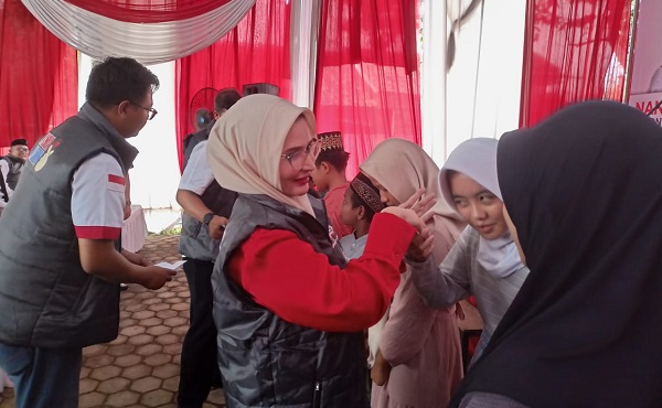 Diterpa isu miring, Nanda - Antonius tetap optimis menangkan Pilkada Pesawaran