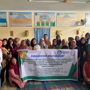 Institut Kesehatan Helvetia Beri Warga Desa Bakaran Batu Gelar Pelatihan dan Pendampingan Pembuatan Racikan Empon Menieer