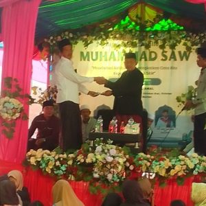 Kepala Desa Cirinten hadiri peringatan hari kelahiran Nabi Muhammad SAW