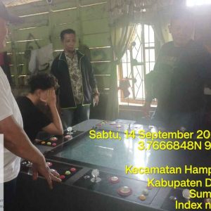 Polsek Hamparan Perak Gerebek Meja Judi Tembak Ikan di Paluh Manan, Tindak Lanjut Keluhan Warga