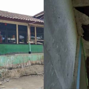 Rusak Parah dan Tak Dapat Bantuan, MTs Mathla’ul Anwar Gunung Kencana Tersisih dari Daftar Rehabilitasi