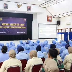 Safari Siber, Tingkatkan Kesadaran Personel Lanud Husein Sastranegara Terhadap Ancaman Digital