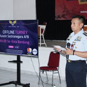 Sukses dan Hasilkan Atlet E-Sport Muda Kota Kembang, Danlanud Husein Sastranegara Tutup Mobile Legend Competition