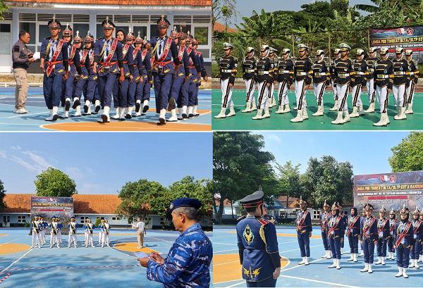 Tingkatkan Disiplin dan Nasionalisme Pelajar, Dispotdirga Lanud Husein Sastranegara Gelar Lomba PBB Tingkat SLTP dan SLTA2