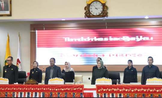 DPRD Lampung Rapat Paripurna Laporan Pansus LHP BPK