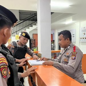 Cipta Kondisi jelang Pilkada 2024, Sat Samapta Polres Bontang laksanakan Patroli di Kantor KPU